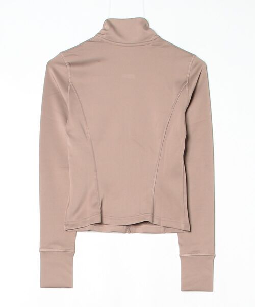 adidas(アディダス)の「Optimeエッセンシャルズ フルジップ ジャケット / Optime Essentials Full-Zip Jacket / ジャージ / トラックジャケット / アディダス adidas(ジャージ・レディース・ブラウン・SMALL/LARGE)」の2枚目の写真