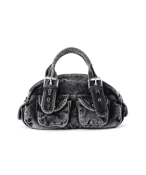 B'2nd（ビーセカンド）の「MAVYTH/メヴィス/DENIM HAND BAG（ハンドバッグ・レディース・ブラック/その他4・F）」の8枚目の写真