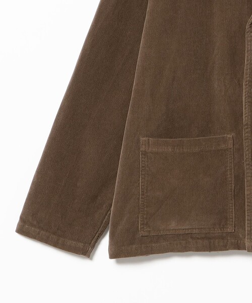 Demi-Luxe BEAMS（デミルクス ビームス）の「INSCRIRE / コーデュロイ ワークジャケット（ブルゾン・レディース・ブラウン・2/1）」の6枚目の写真