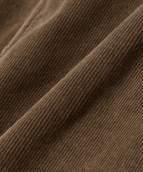 Demi-Luxe BEAMS（デミルクス ビームス）の「INSCRIRE / コーデュロイ ワークジャケット（ブルゾン・レディース・ブラウン・2/1）」の3枚目の写真