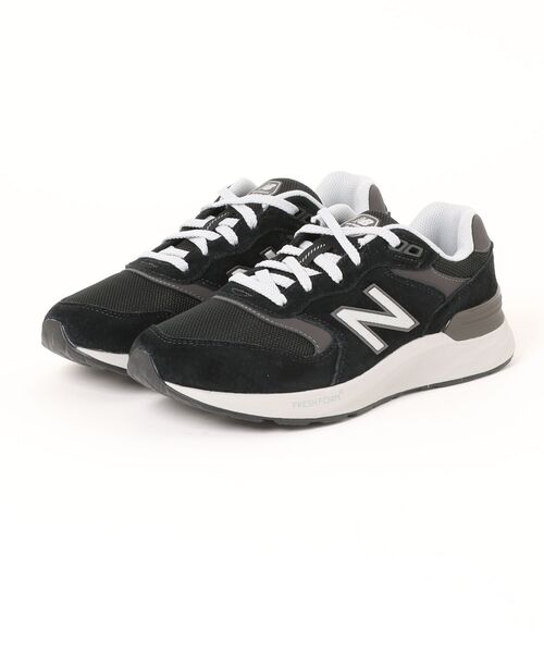 NEW BALANCE(ニューバランス)の「new balance ニューバランス WALKING FRESH FOAM X 880 V7【軽量/幅広4E】メンズスニーカー(ウォーキングフレッシュフォームX880) M88074B ブラック(スニーカー・メンズ・ブラック・25.5cm/26.5cm/26.0cm/27.5cm/27.0cm/29.0cm/28.0cm)」の1枚目の写真