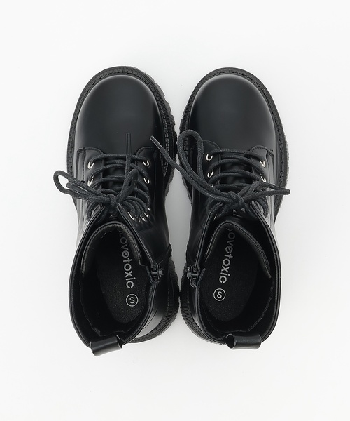 LOVETOXIC(ラブトキシック)の「【LTXC】8ホールブーツ(スニーカー・キッズ・ブラック・25-25.5/22-22.5/24-24.5cm/23-23.5cm)」の8枚目の写真