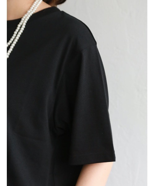 fifth(フィフス)の「取り外し可能レースセットレイヤードTシャツ(Tシャツ/カットソー・レディース・ホワイト/ブラック・M)」の11枚目の写真