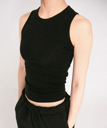 DAILY SLEEVELESS (BLACK)