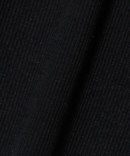 A DAY IN THE LIFE UNITED ARROWS(アデイインザライフユナイテッドアローズ)の「ラメ リブ メローカットソー <A DAY IN THE LIFE>(Tシャツ/カットソー・レディース・ライトグレー/ナチュラル/ブラック/その他1・FREE)」の16枚目の写真