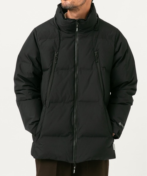 URBAN RESEARCH ROSSO MEN（アーバンリサーチロッソメン）の「『別注』+phenix　WINDSTOPPER by GORE-TEX LABS 2WAY ダウンジャケット（ダウンジャケット/コート・メンズ・ブラック/ネイビー・MEDIUM/LARGE/X-LARGE）」の5枚目の写真