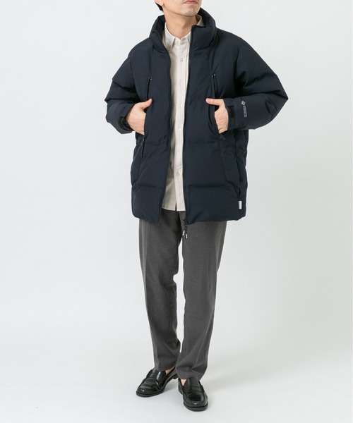 URBAN RESEARCH ROSSO MEN（アーバンリサーチロッソメン）の「『別注』+phenix　WINDSTOPPER by GORE-TEX LABS 2WAY ダウンジャケット（ダウンジャケット/コート・メンズ・ブラック/ネイビー・MEDIUM/LARGE/X-LARGE）」の10枚目の写真