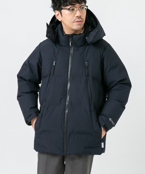 URBAN RESEARCH ROSSO MEN（アーバンリサーチロッソメン）の「『別注』+phenix　WINDSTOPPER by GORE-TEX LABS 2WAY ダウンジャケット（ダウンジャケット/コート・メンズ・ブラック/ネイビー・MEDIUM/LARGE/X-LARGE）」の13枚目の写真