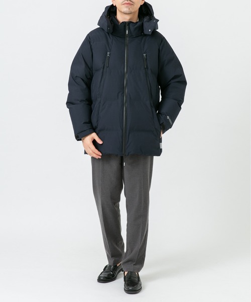 URBAN RESEARCH ROSSO MEN（アーバンリサーチロッソメン）の「『別注』+phenix　WINDSTOPPER by GORE-TEX LABS 2WAY ダウンジャケット（ダウンジャケット/コート・メンズ・ブラック/ネイビー・MEDIUM/LARGE/X-LARGE）」の15枚目の写真