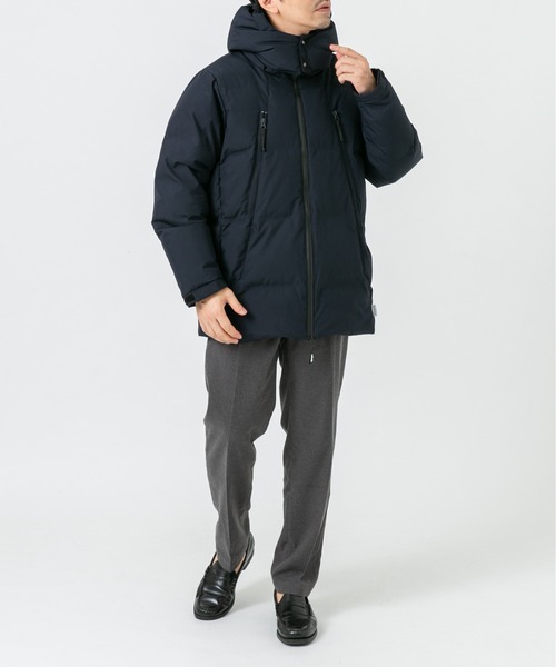 URBAN RESEARCH ROSSO MEN（アーバンリサーチロッソメン）の「『別注』+phenix　WINDSTOPPER by GORE-TEX LABS 2WAY ダウンジャケット（ダウンジャケット/コート・メンズ・ブラック/ネイビー・MEDIUM/LARGE/X-LARGE）」の16枚目の写真