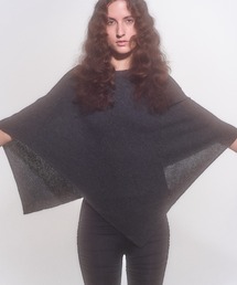 IRIS47（イリスフォーセブン）の「【IRIS 47】drape cashmere poncho/ドレープ カシミヤ ポンチョ（ポンチョ）」