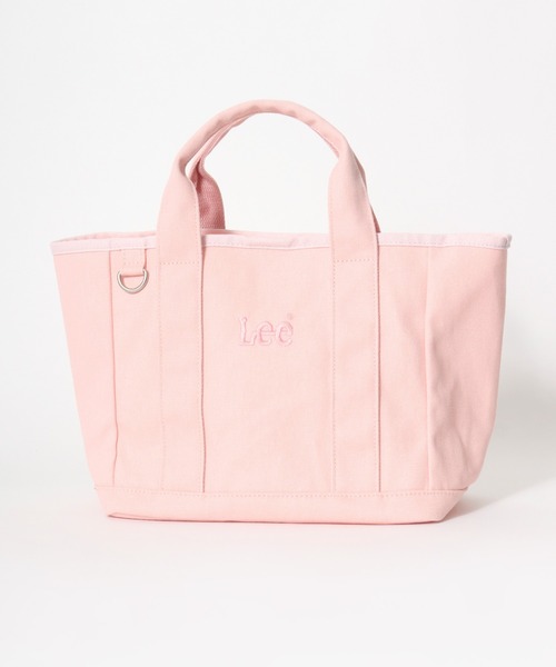 Lee(リー)の「2026AW Lee/リー ミニキャンバス カラートートバック ランチバック(トートバッグ・レディース・ライトピンク/ブラック/ピンク/オフホワイト/グレー/ブラウン・FREE)」の6枚目の写真