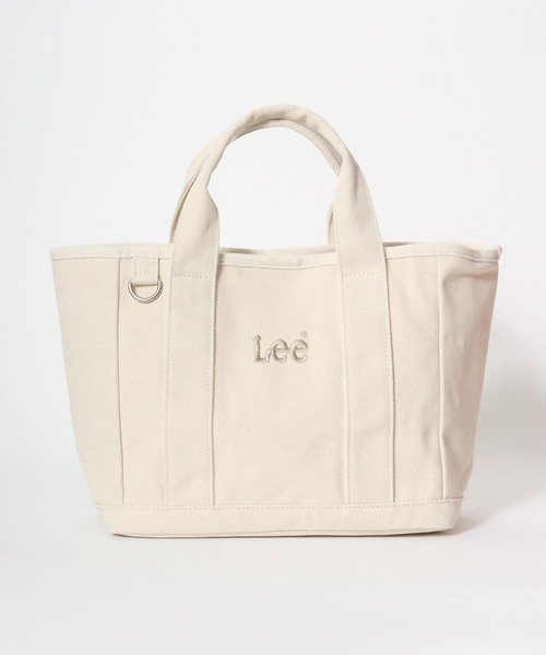 Lee(リー)の「2026AW Lee/リー ミニキャンバス カラートートバック ランチバック(トートバッグ・レディース・ライトピンク/ブラック/ピンク/オフホワイト/グレー/ブラウン・FREE)」の1枚目の写真