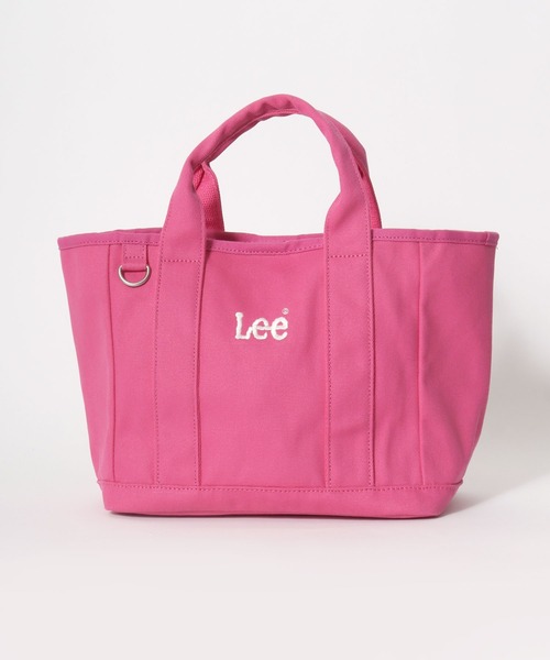 Lee(リー)の「2026AW Lee/リー ミニキャンバス カラートートバック ランチバック(トートバッグ・レディース・ライトピンク/ブラック/ピンク/オフホワイト/グレー/ブラウン・FREE)」の5枚目の写真