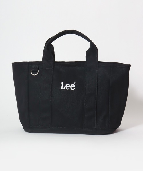 Lee(リー)の「2026AW Lee/リー ミニキャンバス カラートートバック ランチバック(トートバッグ・レディース・ライトピンク/ブラック/ピンク/オフホワイト/グレー/ブラウン・FREE)」の2枚目の写真
