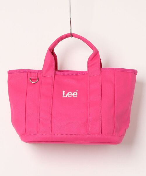 Lee(リー)の「2026AW Lee/リー ミニキャンバス カラートートバック ランチバック(トートバッグ・レディース・ライトピンク/ブラック/ピンク/オフホワイト/グレー/ブラウン・FREE)」の13枚目の写真