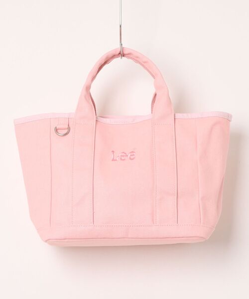 Lee(リー)の「2026AW Lee/リー ミニキャンバス カラートートバック ランチバック(トートバッグ・レディース・ライトピンク/ブラック/ピンク/オフホワイト/グレー/ブラウン・FREE)」の14枚目の写真