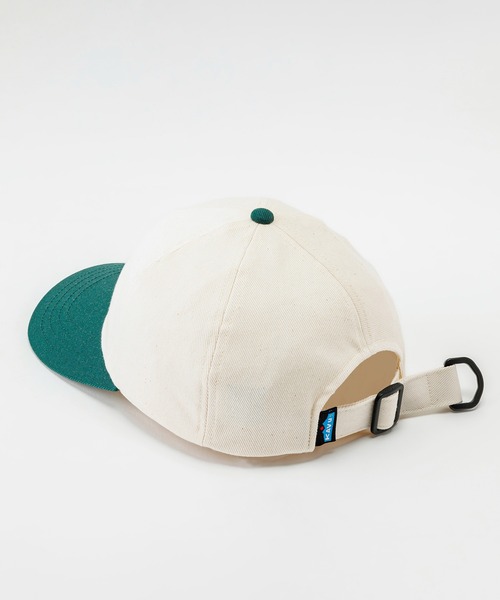 KAVU(カブー)の「KAVU/カブー 2tone Cap Tiger/ツートーンキャップ タイガー(キャップ・メンズ・ボルドー/エメラルド/ダークブルー・FREE)」の4枚目の写真