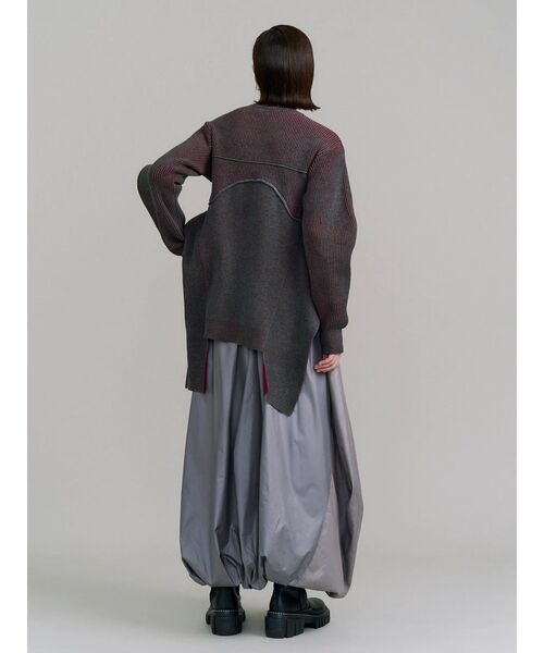 UN3D.(アンスリード)の「DRAPE BALLOON SK / ドレープバルーンスカート(スカート・レディース・グレー/ブラック/ボルドー・38/36)」の18枚目の写真