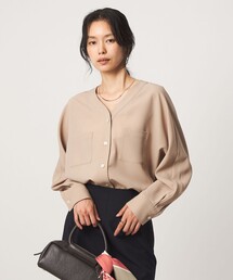 ツイル ポケット シャツ マシンウォッシャブル ストレッチ
