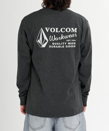 VOLCOM メンズ WORKWEAR LS ロンT 【2026年秋冬モデル】/ボルコムバックプリント長袖ロンT