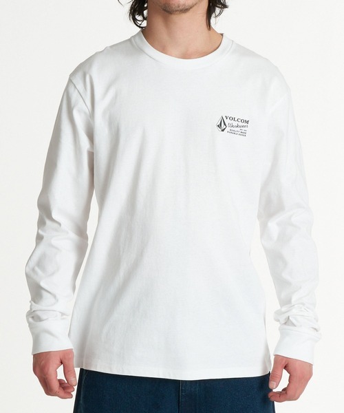 VOLCOM(ボルコム)の「VOLCOM メンズ WORKWEAR LS ロンT 【2026年秋冬モデル】/ボルコムバックプリント長袖ロンT(Tシャツ/カットソー・メンズ・スミクロ/オレンジ/ホワイト・MEDIUM/LARGE/X-LARGE)」の18枚目の写真