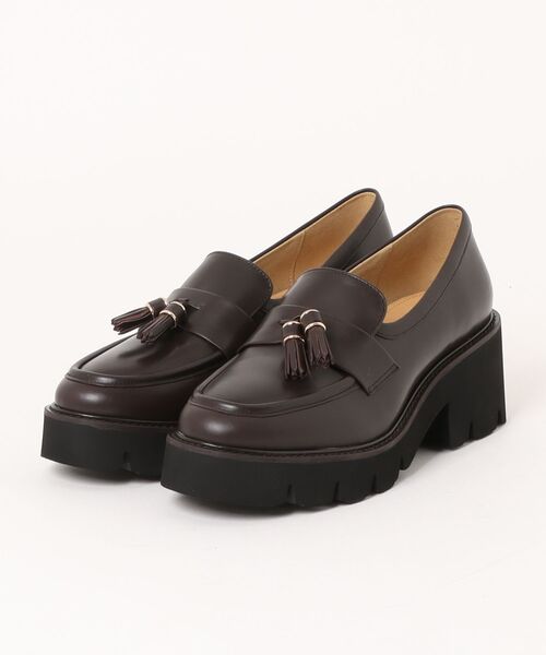 MACKINTOSH PHILOSOPHY(マッキントッシュ フィロソフィー)の「厚底タッセルローファー(ローファー・レディース・ブラック/ブラウン・22.0cm/22.5cm/23.0cm/23.5cm/24.0cm/24.5cm)」の2枚目の写真