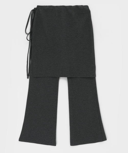 BLACKUP（ブラックアップ）の「[MADE] ベルストリングミディスカートパンツ（その他パンツ・レディース・ブラック/チャコール・SMALL/MEDIUM）」の10枚目の写真