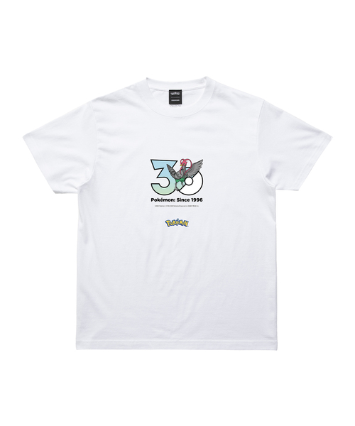 ZOZOSPOT(ゾゾスポット)の「Pokemon 30th Anniversary 1025 T-shirt 「ケンホロウ(オスのすがた)」(Tシャツ/カットソー・レディース・ホワイト・SMALL/MEDIUM/LARGE/X-LARGE/XX-LARGE/XXX-LARGE/100cm/110cm/120cm/130cm/140cm/150cm/160cm)」の1枚目の写真