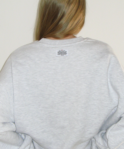 RONRON（ロンロン）の「RR ARCHIVE SWEATSHIRT WHITE MELANGE（スウェット・レディース・その他・FREE）」の4枚目の写真