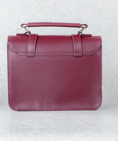 FLAPPER（フラッパー）の「FLAPPER フラッパー:ハリー・ポッター 4寮シーリングスタンプモチーフ ミニサッチェルバッグ（バックパック/リュック・レディース・ダークグリーン/ワインレッド/ネイビー/マスタード・FREE）」の9枚目の写真
