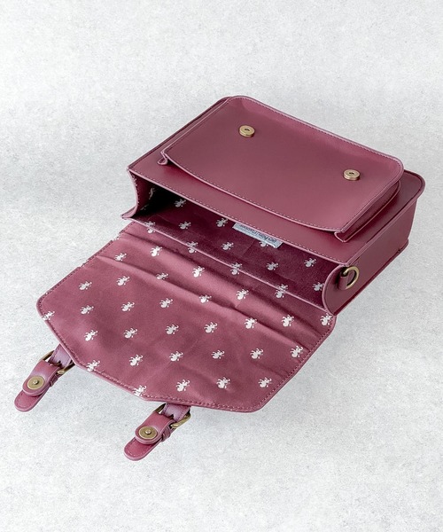 FLAPPER（フラッパー）の「FLAPPER フラッパー:ハリー・ポッター 4寮シーリングスタンプモチーフ ミニサッチェルバッグ（バックパック/リュック・レディース・ダークグリーン/ワインレッド/ネイビー/マスタード・FREE）」の10枚目の写真