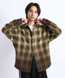 GRADUATION CHECK SHIRTS / グラデーションチェックシャツ