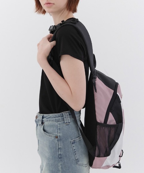 NOIAGO(ノイアゴ)の「◇NOIAGO◇ブランド直輸入正規品/マルチロゴ バックパック multi logo backpack(バックパック/リュック・レディース・ピンク/ブラック/グレー・FREE)」の17枚目の写真