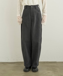 コーデュロイ カーブパンツ 【588230】