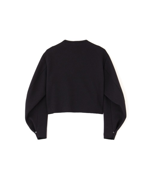YLEVE(イレーヴ)の「YLEVE / TWEEDY BONDING JERSEY BL(シャツ/ブラウス・レディース・ホワイト/ブラック/ネイビー・0/1/2)」の16枚目の写真