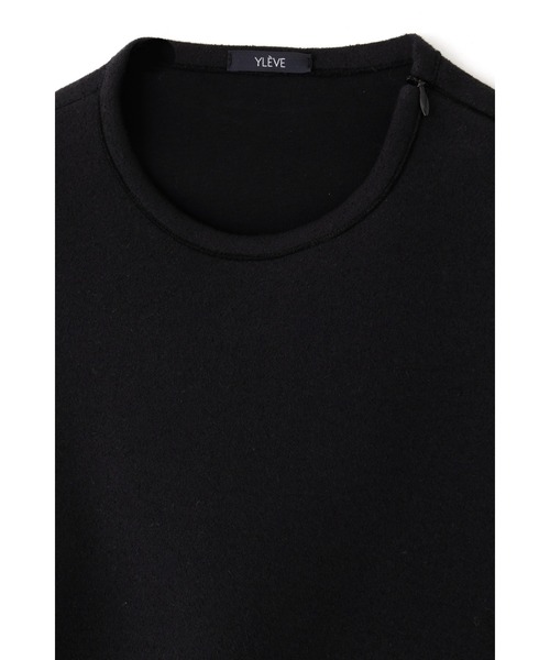 YLEVE(イレーヴ)の「YLEVE / TWEEDY BONDING JERSEY BL(シャツ/ブラウス・レディース・ホワイト/ブラック/ネイビー・0/1/2)」の17枚目の写真