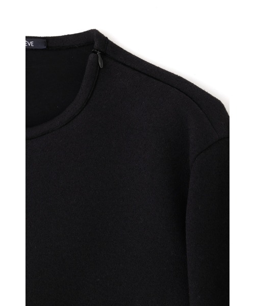 YLEVE(イレーヴ)の「YLEVE / TWEEDY BONDING JERSEY BL(シャツ/ブラウス・レディース・ホワイト/ブラック/ネイビー・0/1/2)」の19枚目の写真
