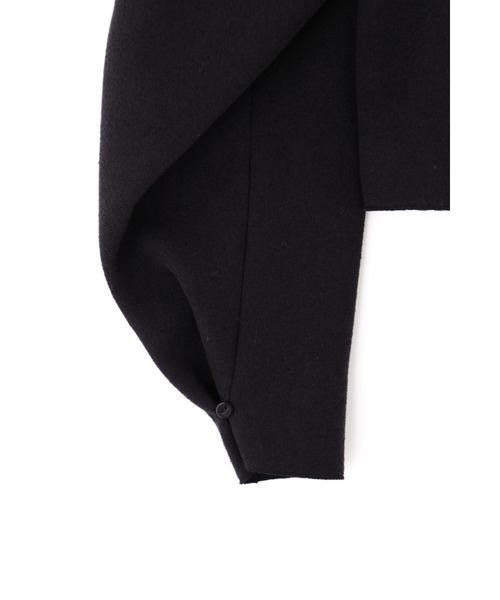 YLEVE(イレーヴ)の「YLEVE / TWEEDY BONDING JERSEY BL(シャツ/ブラウス・レディース・ホワイト/ブラック/ネイビー・0/1/2)」の20枚目の写真