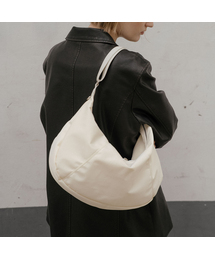 Draw nylon shoulder bag [TISP06AH03]_Ivory