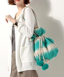 UNITED ARROWS | トートバッグ ダブルポンポン(トートバッグ)