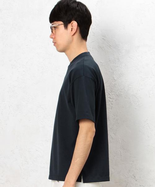 green label relaxing（グリーンレーベルリラクシング）の「HEAVY/W C/N S/S Tシャツ◆（Tシャツ/カットソー・メンズ・オリーブ/ネイビー/ホワイト/ベージュ・36/38）」の17枚目の写真