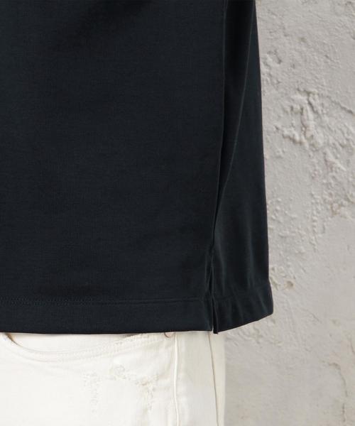 green label relaxing（グリーンレーベルリラクシング）の「HEAVY/W C/N S/S Tシャツ◆（Tシャツ/カットソー・メンズ・オリーブ/ネイビー/ホワイト/ベージュ・36/38）」の11枚目の写真