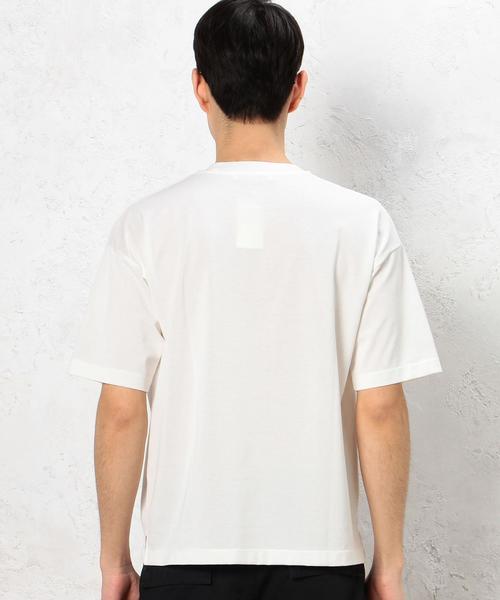 green label relaxing（グリーンレーベルリラクシング）の「HEAVY/W C/N S/S Tシャツ◆（Tシャツ/カットソー・メンズ・オリーブ/ネイビー/ホワイト/ベージュ・36/38）」の13枚目の写真