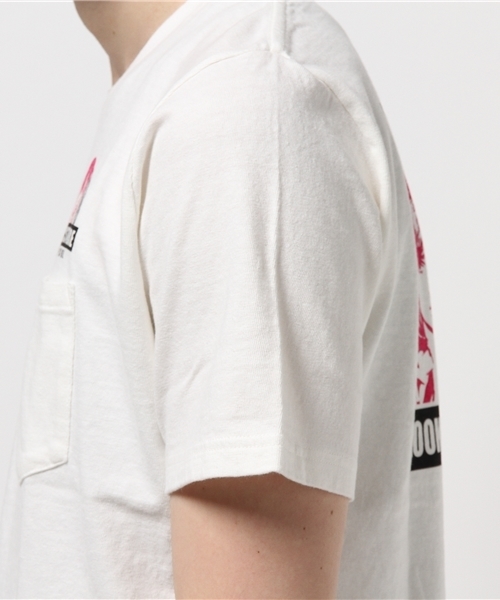 HYSTERIC GLAMOUR（ヒステリックグラマー）の「NATURAL BEAUTY pt ポケ付T-SH（Tシャツ/カットソー・メンズ・ホワイト/ブラック/イエロー・SMALL/MEDIUM/X-LARGE/LARGE）」の7枚目の写真