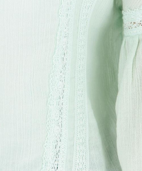 Another Edition（アナザーエディション）の「ガーゼヨウリュウVネックブラウス/AEBC ガーゼヨウリュウ V BLUS◆（シャツ/ブラウス・レディース・オフホワイト/レッド/ライム・FREE）」の16枚目の写真