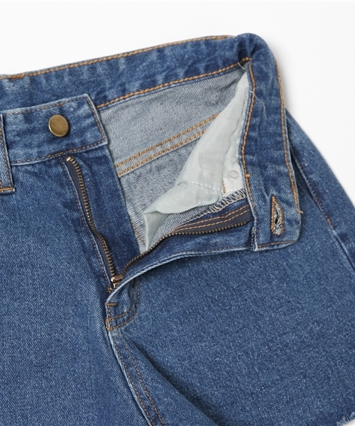 archives(アルシーヴ)の「カットオフ デニムショートパンツ(デニムパンツ・レディース・ネイビー/ロイヤルブルー・SMALL/MEDIUM)」の9枚目の写真