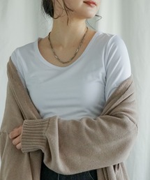 aimoha（アイモハ）の「裏起毛ヒートカットソー タートルネック ラウンドネック Vネック (AW) (LV)（インナーウェア/肌着）」