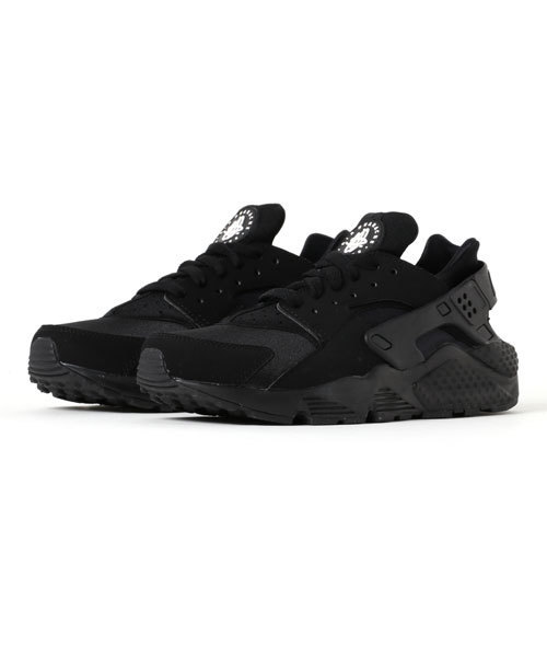 Nike ナイキ の Nike ナイキ Nike Air Huarache ﾅｲｷ ｴｱ ﾊﾗﾁ 003black Black White スニーカー Wear