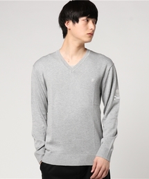 LOVELESS（ラブレス）の「【LOVELESS】MENS アームスカルVネックニット 